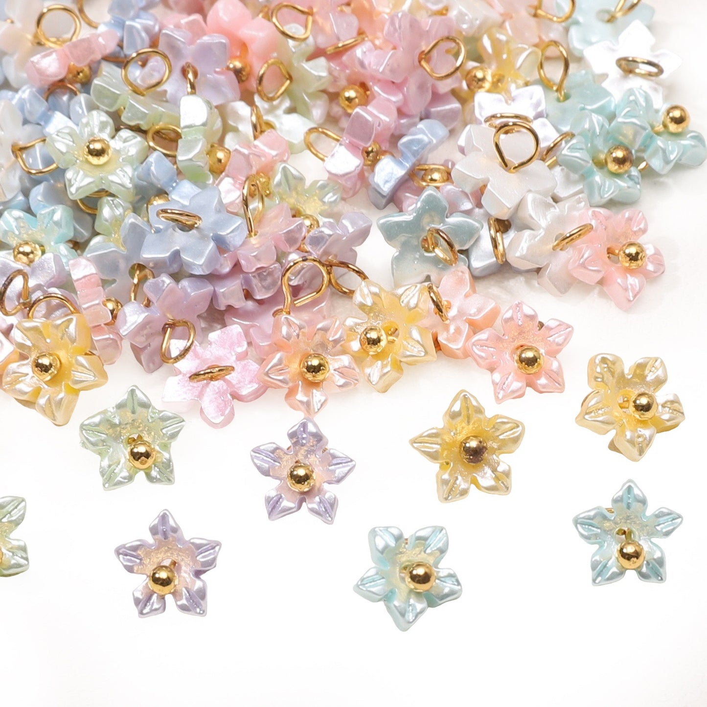Flower-Shaped Beads