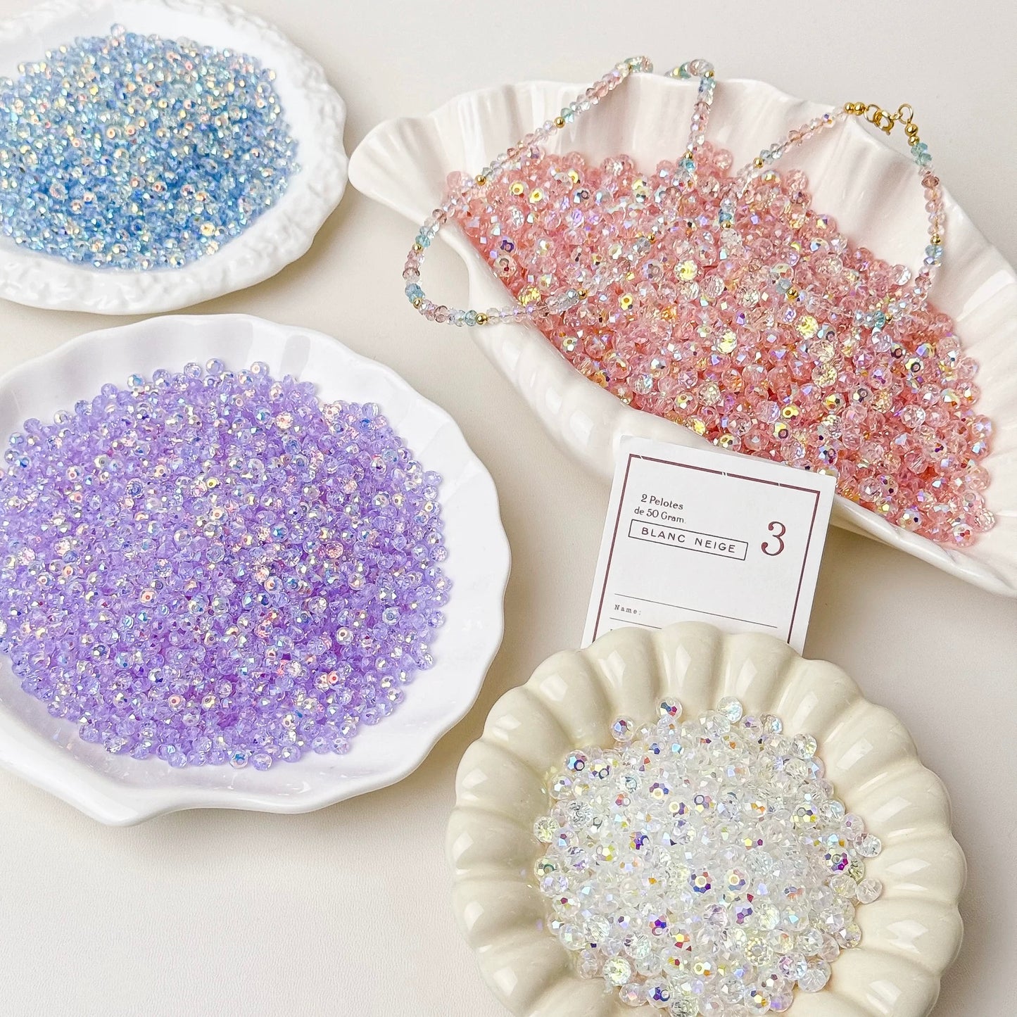 6mm Rhinestone Beads