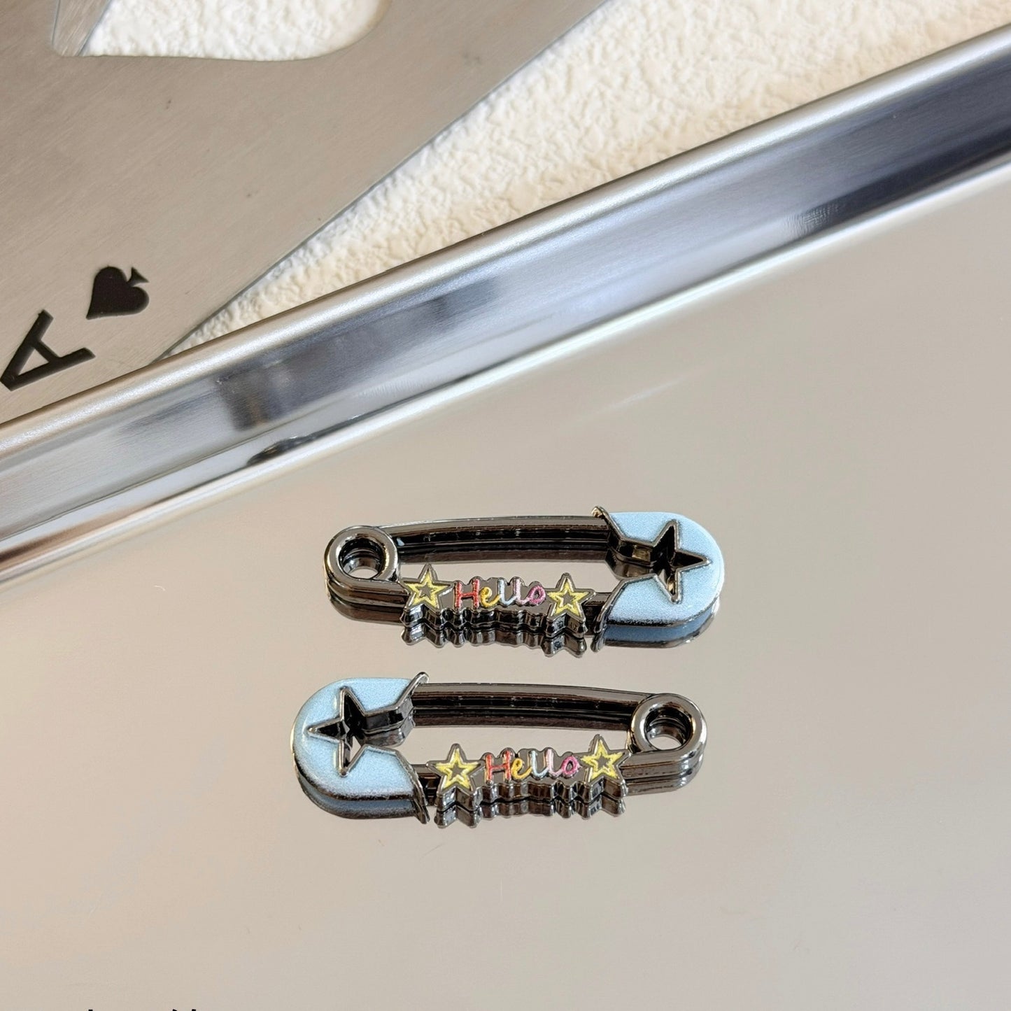 Alloy Safety Pins for DIY Beading