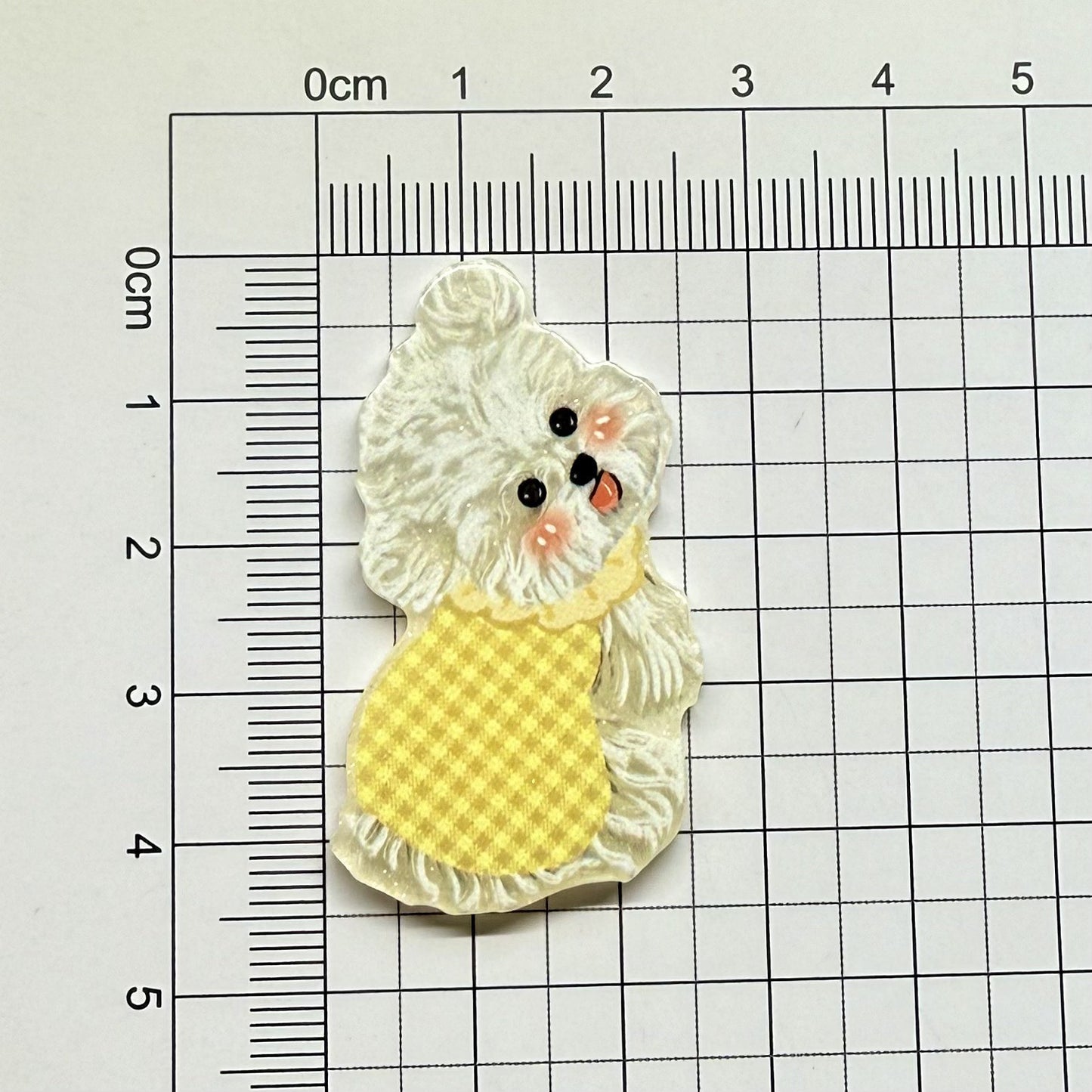 Cute Puppy Acrylic Patch