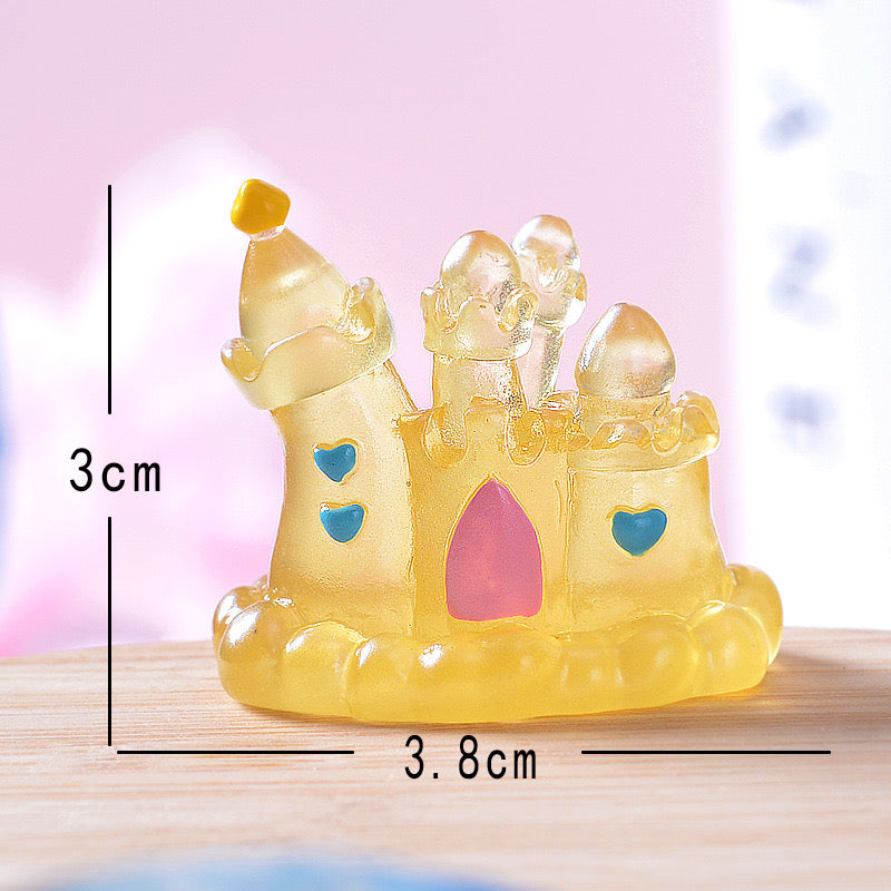 Glow-In-The-Dark Castle Charm