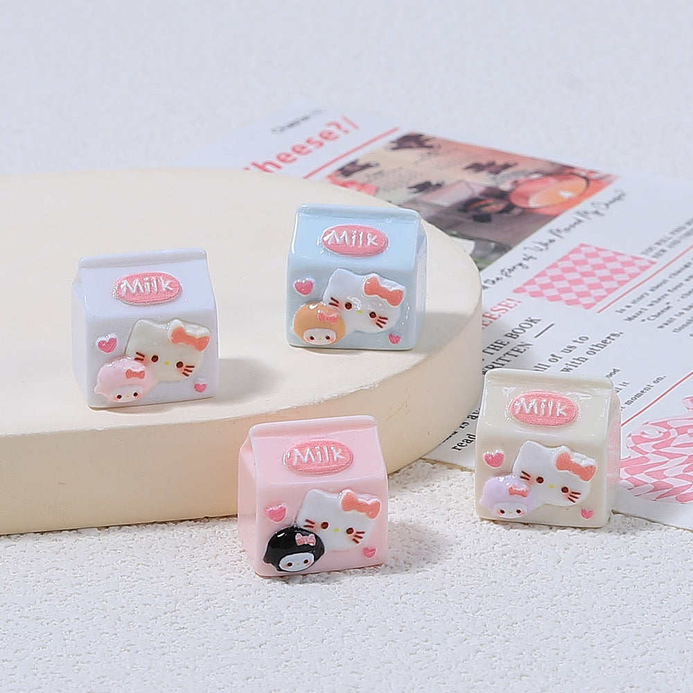 Hello Kitty Milk Carton Charm