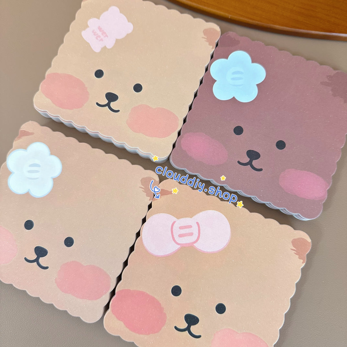 Bear‑themed Packaging Card