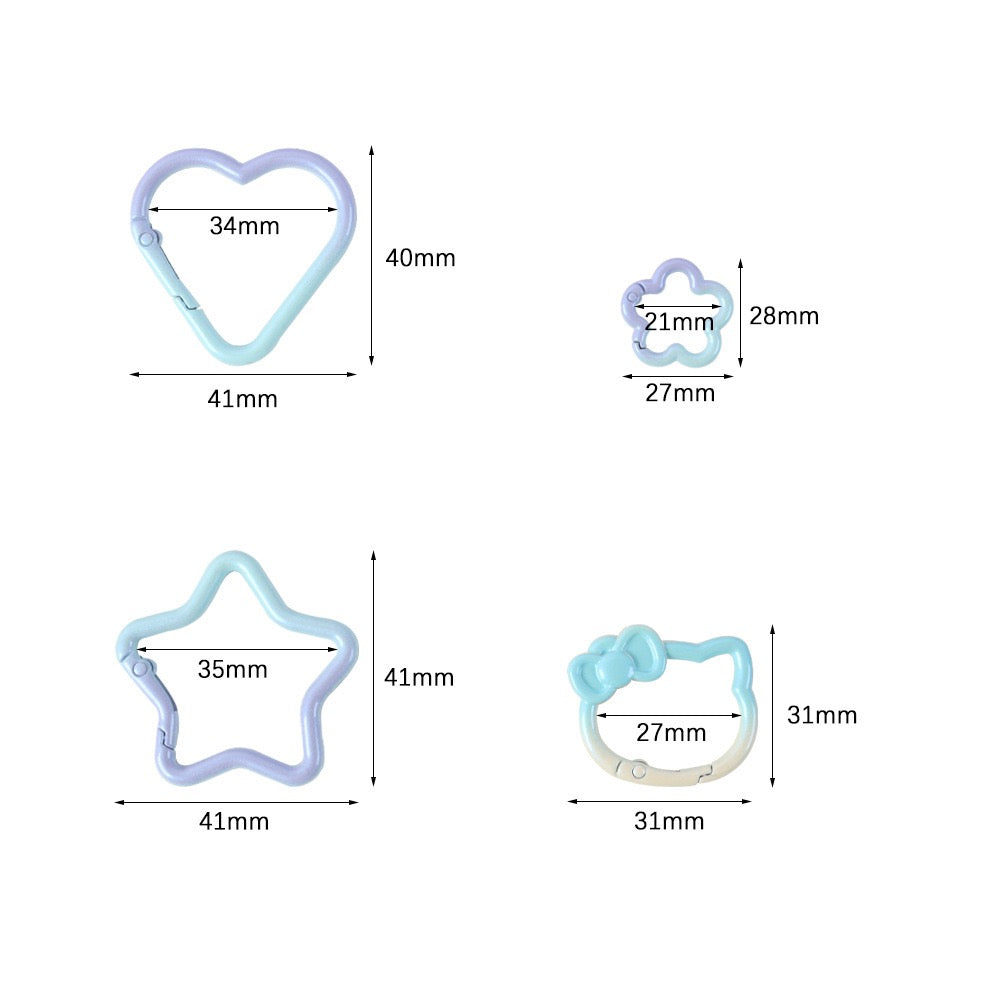 Mixed Style Keychain