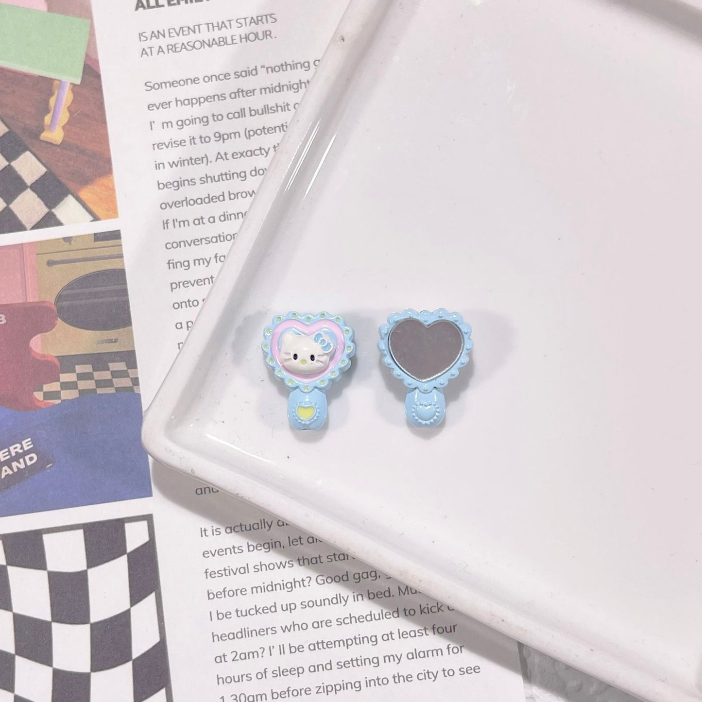 Hello Kitty Alloy Beads