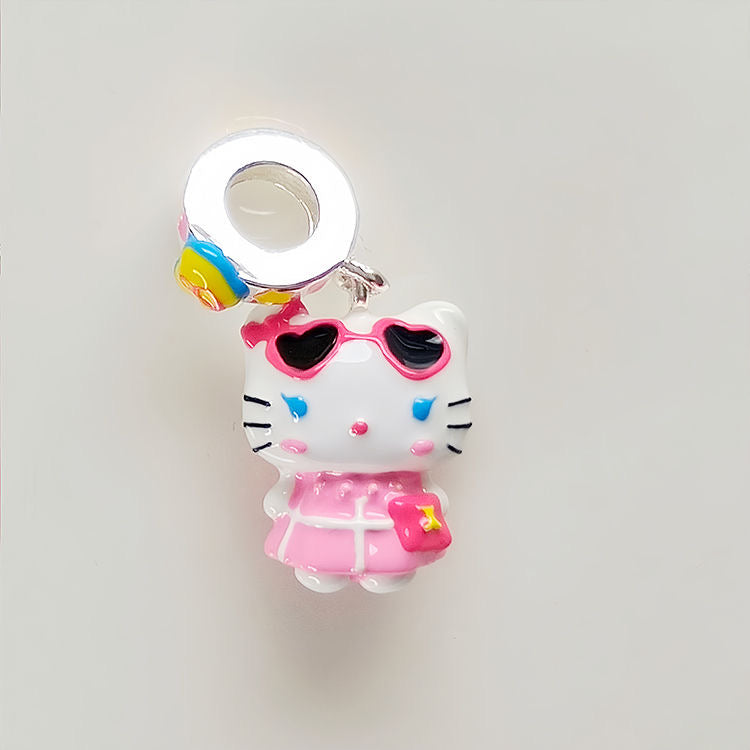 Hello Kitty Alloy Beads