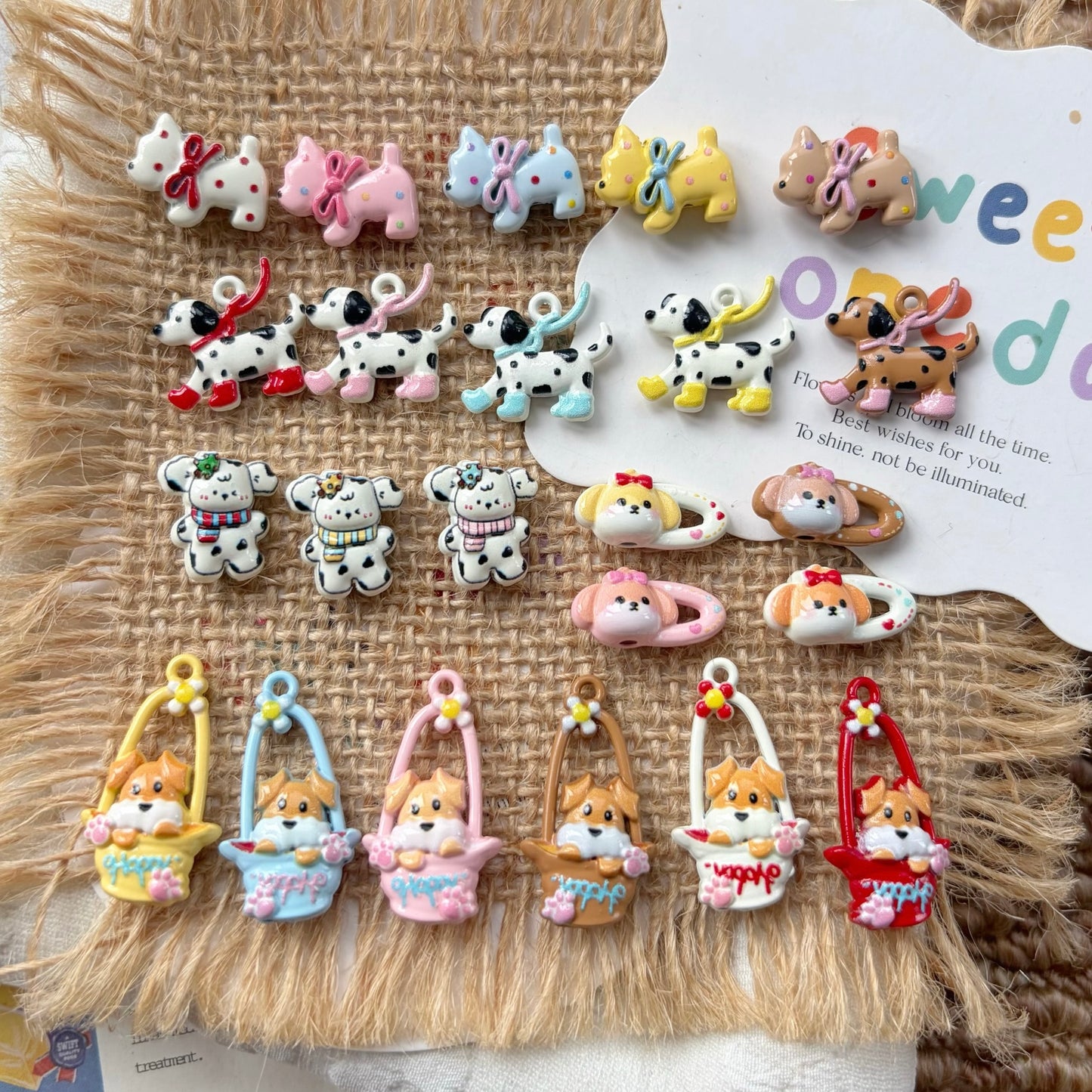 Puppy Alloy Beads