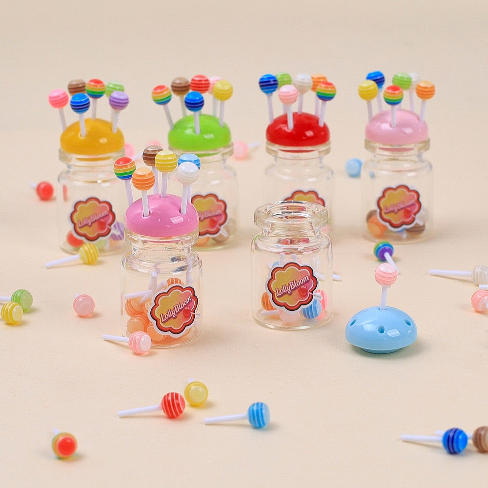 Rainbow Lollipop Charm