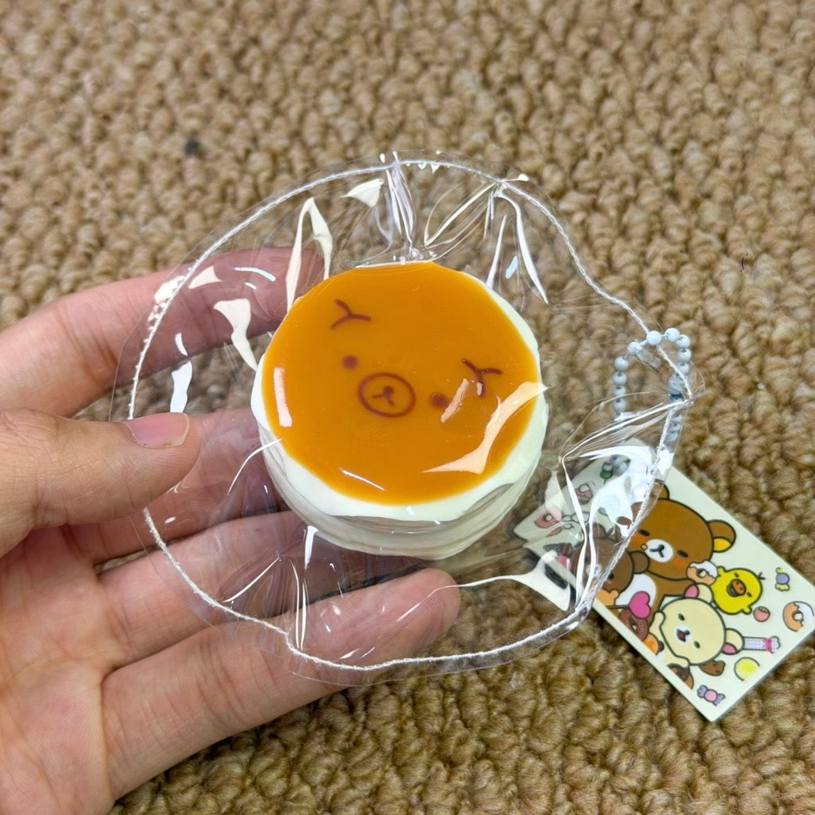 Bear‑Shaped Food Squishy Toy