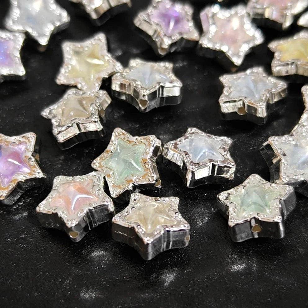 Star Alloy Beads