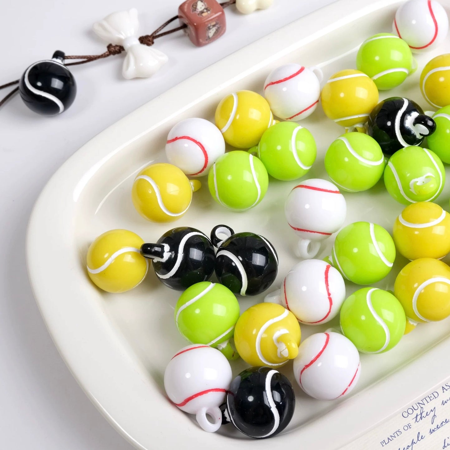 Tennis Bead Necklace