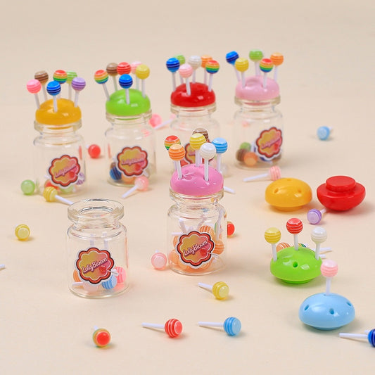 Rainbow Lollipop Charm