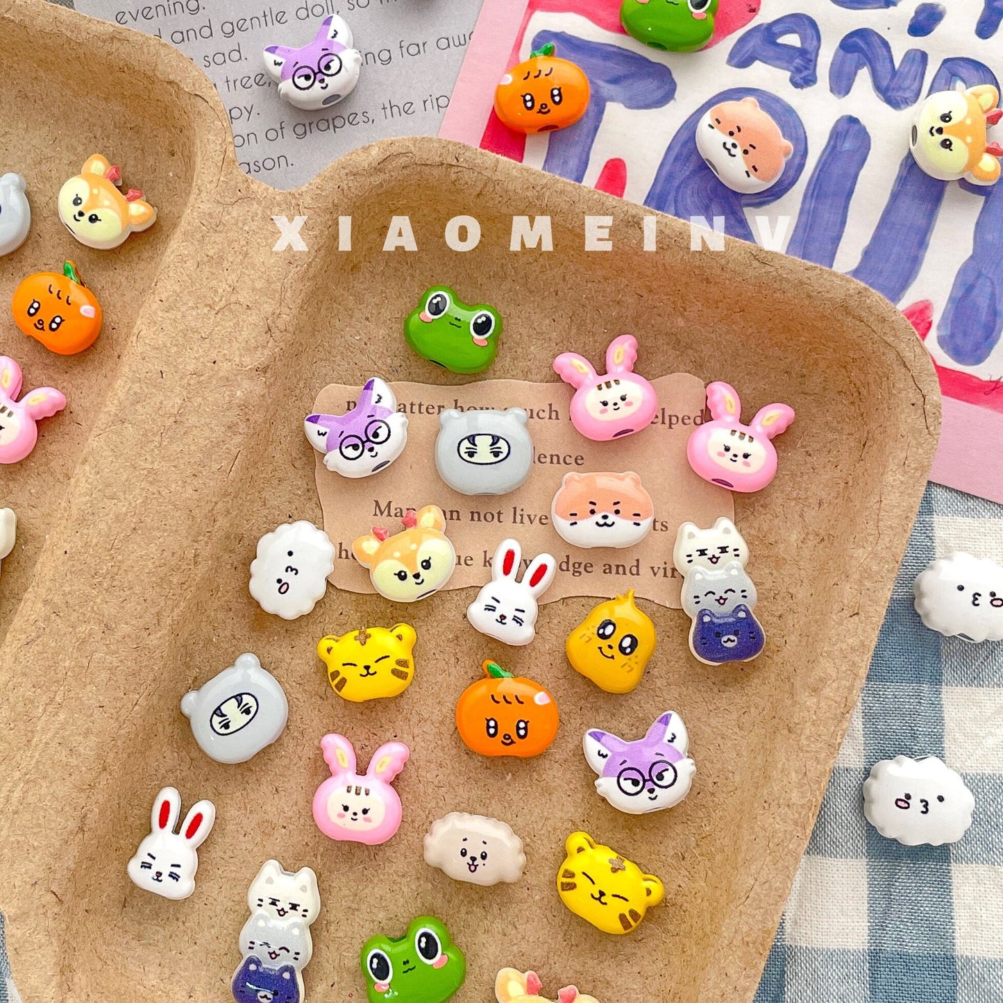 Cute Animal Alloy Beads