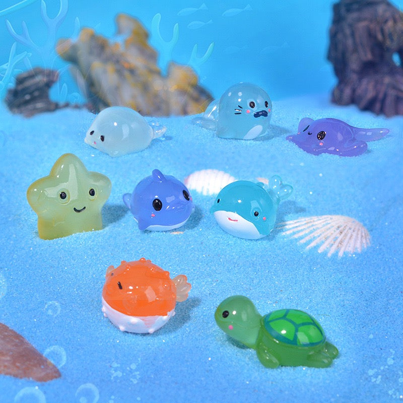 Glow-In-The-Dark Sea Animal Charm