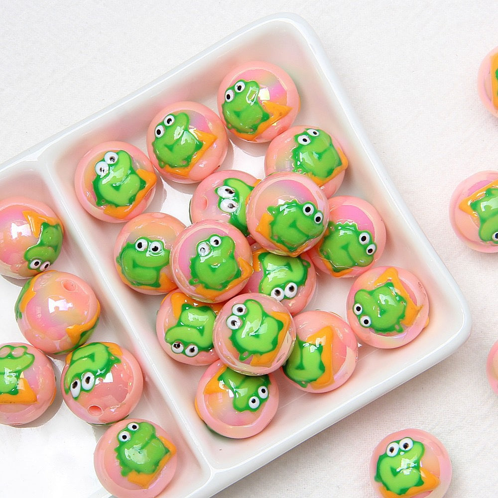 Halloween Hand-painted Beads