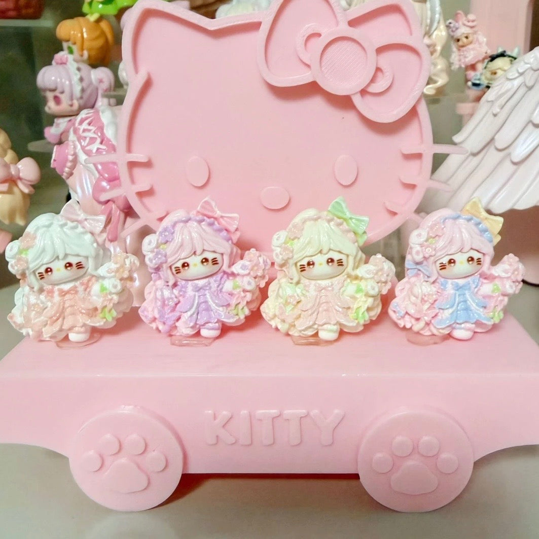 Mixed Style Cute Girl Resin DIY Accessories