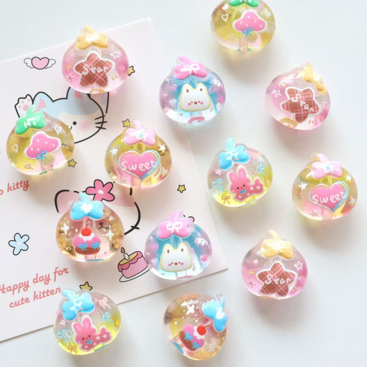 Animal & Cherry Tomato Shaped Beads