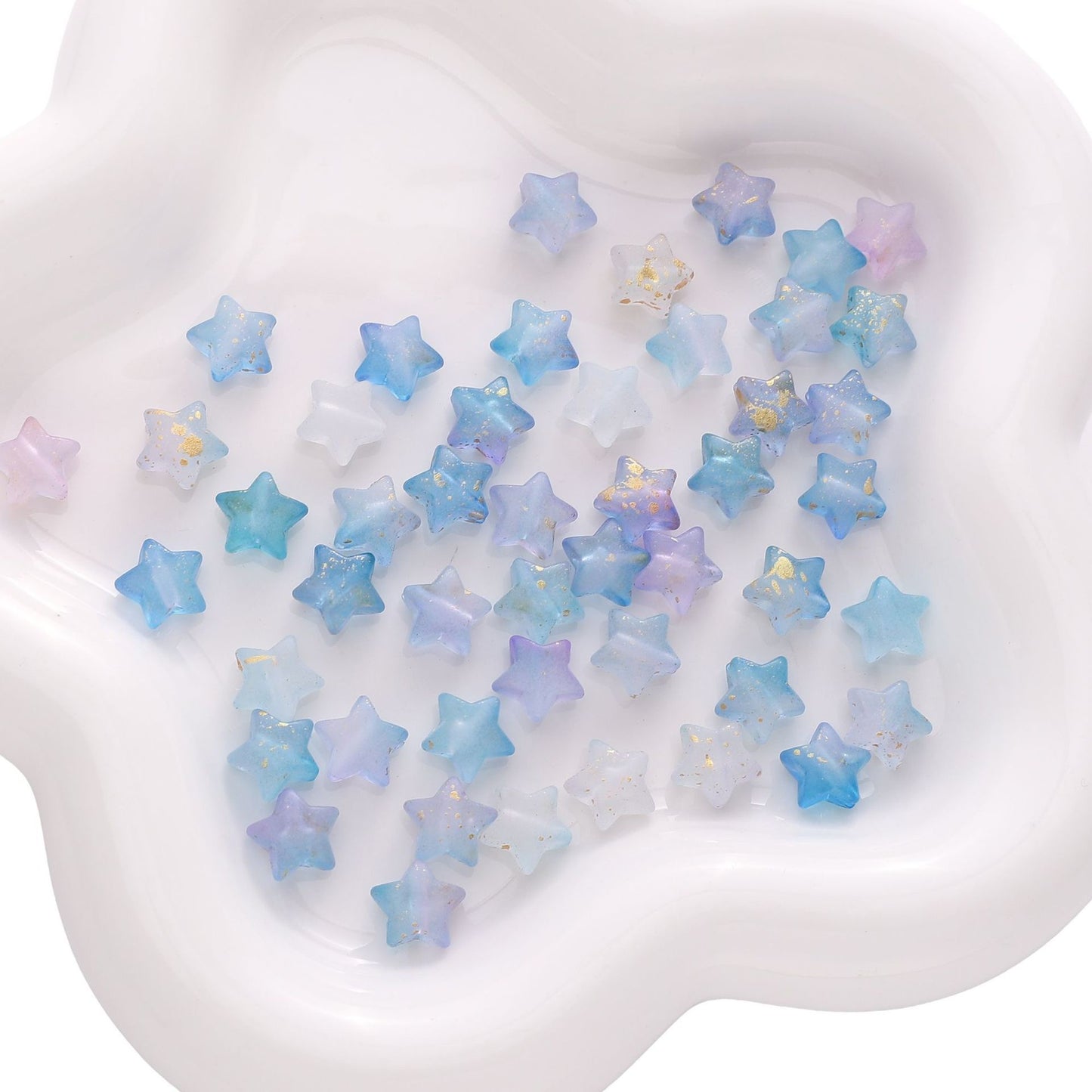 12-Color Star-Shaped Beads