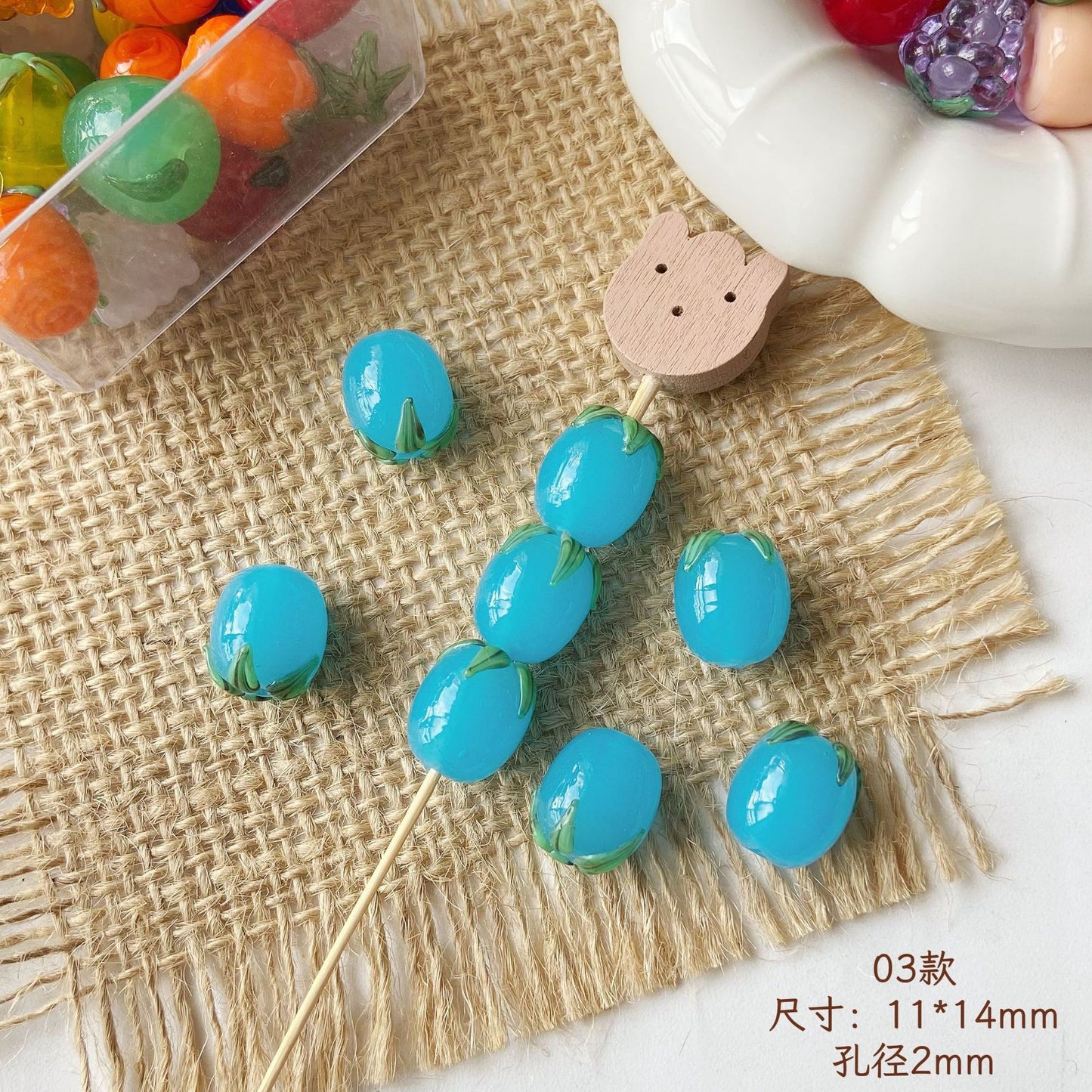Fruit‑Shaped Beads