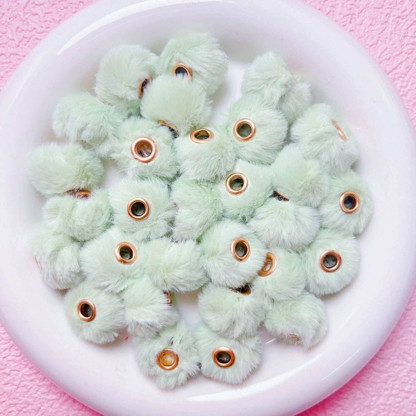 Fuzzy Soft Ball Beads