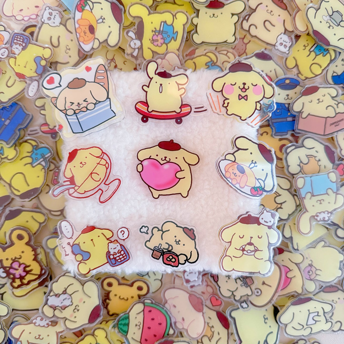 PomPomPurin Acrylic Patch