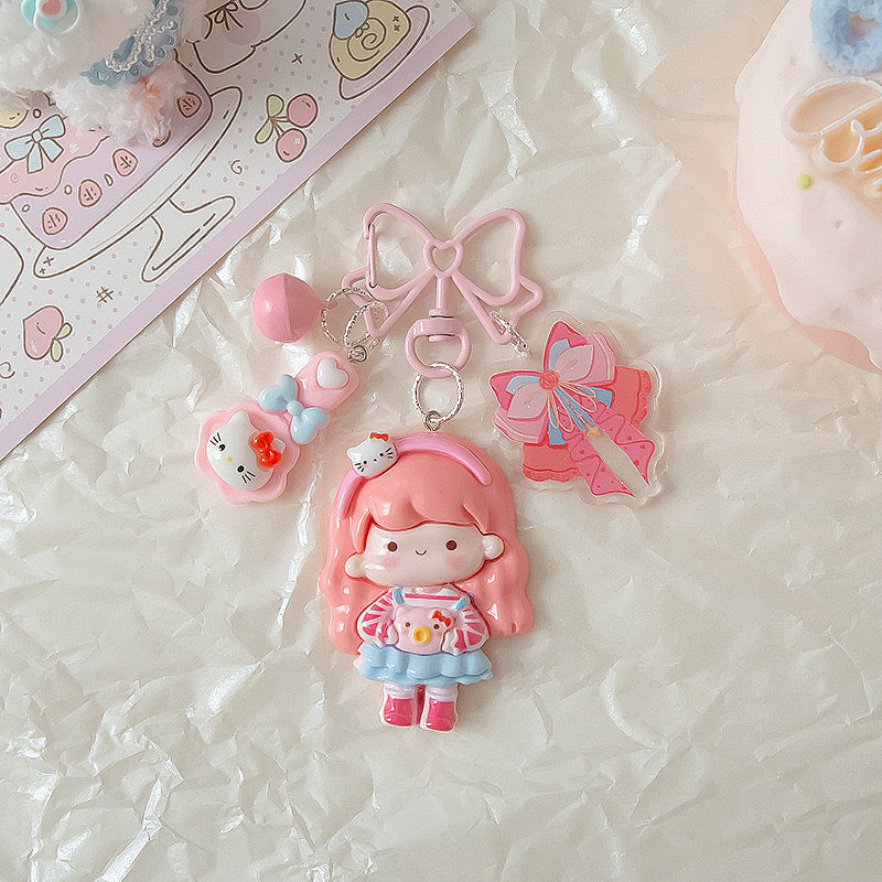 Sanrio Girl Keychain