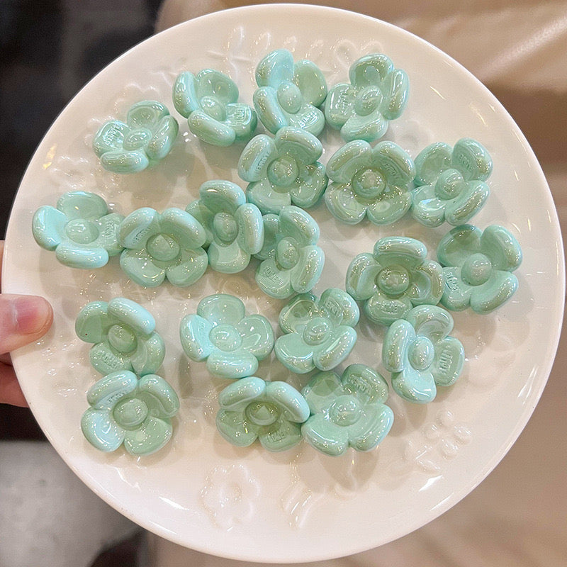 Floral Acrylic Charm