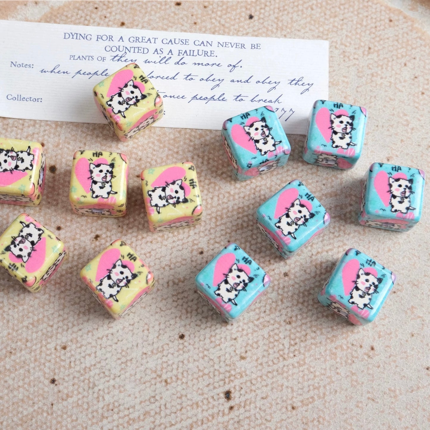 Little Cat Bead Stringing Project