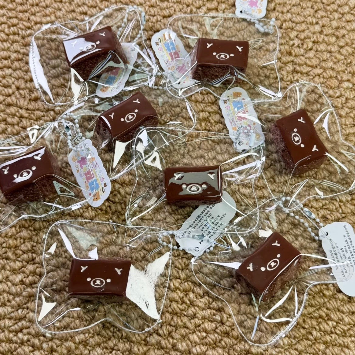 Bear‑Shaped Food Squishy Toy