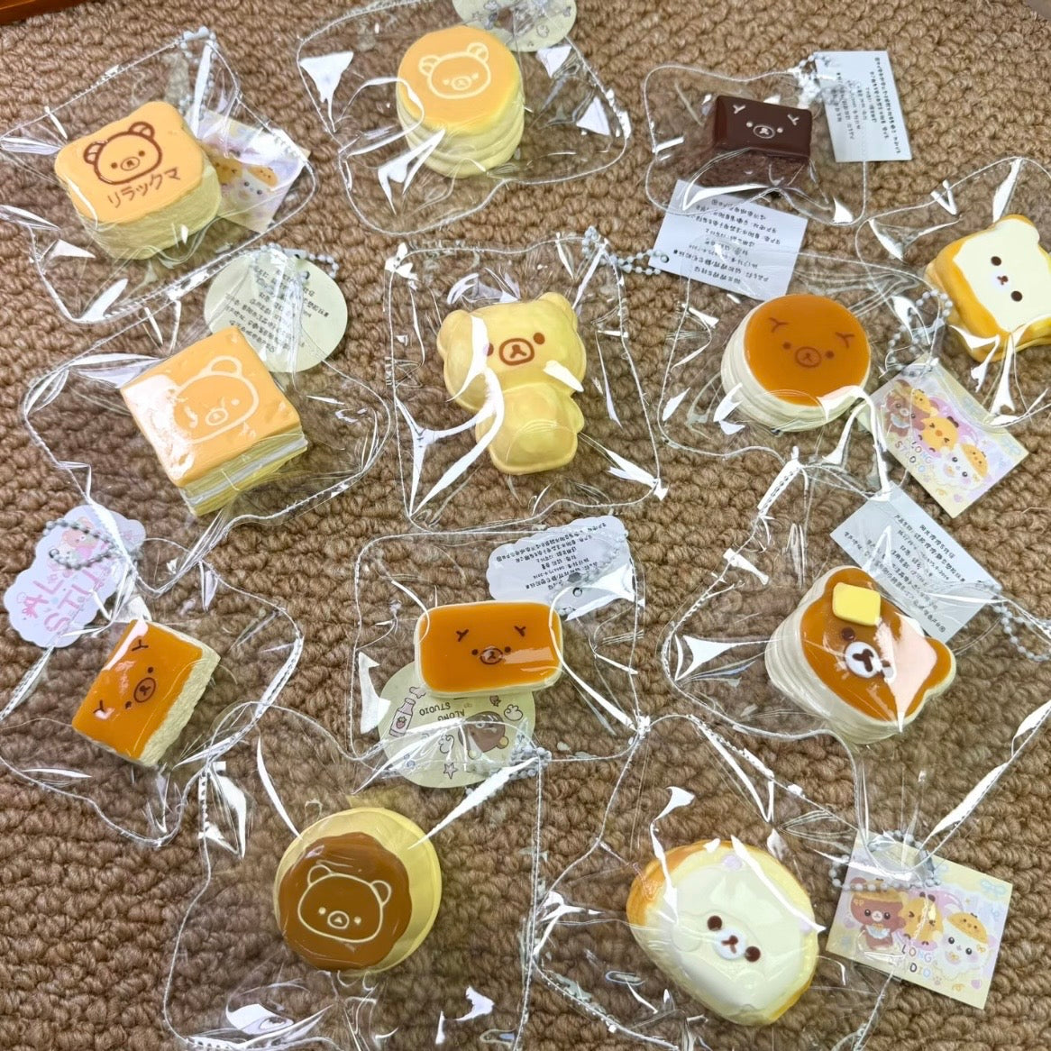 Bear‑Shaped Food Squishy Toy