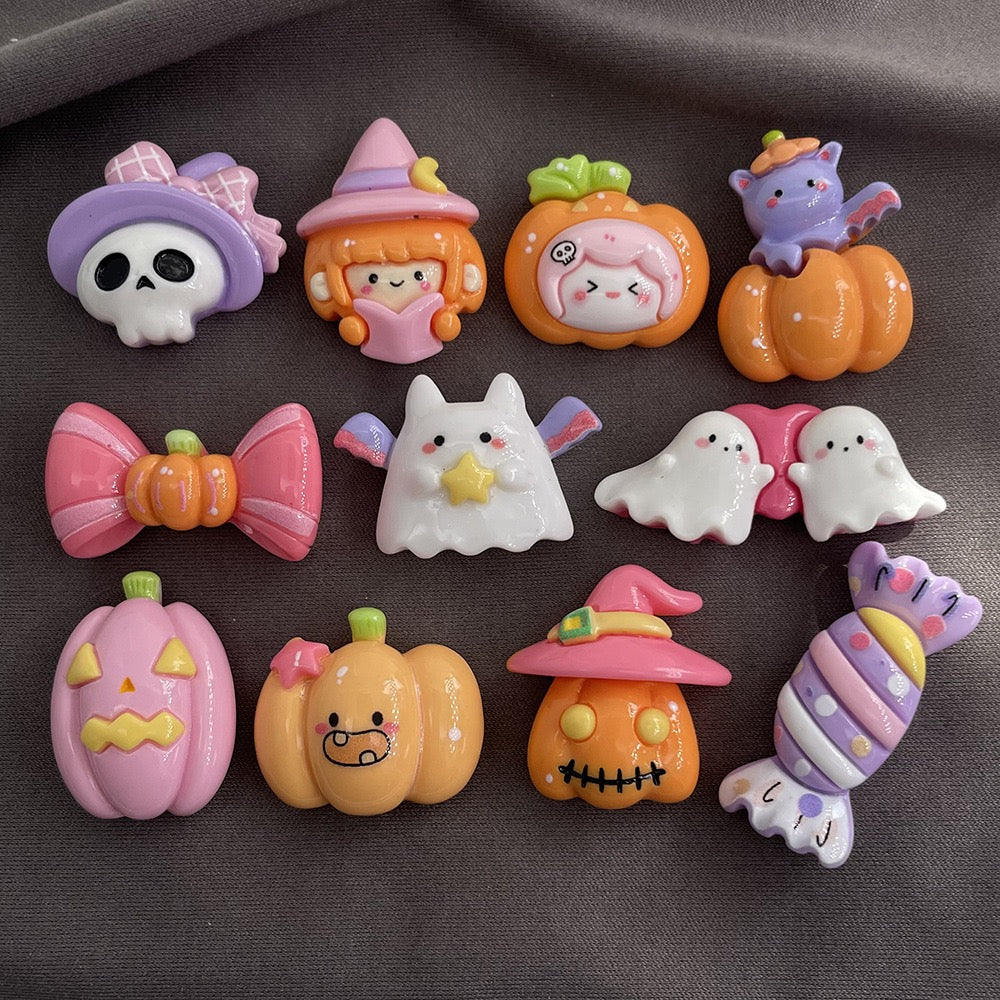 Halloween Cartoon Charms
