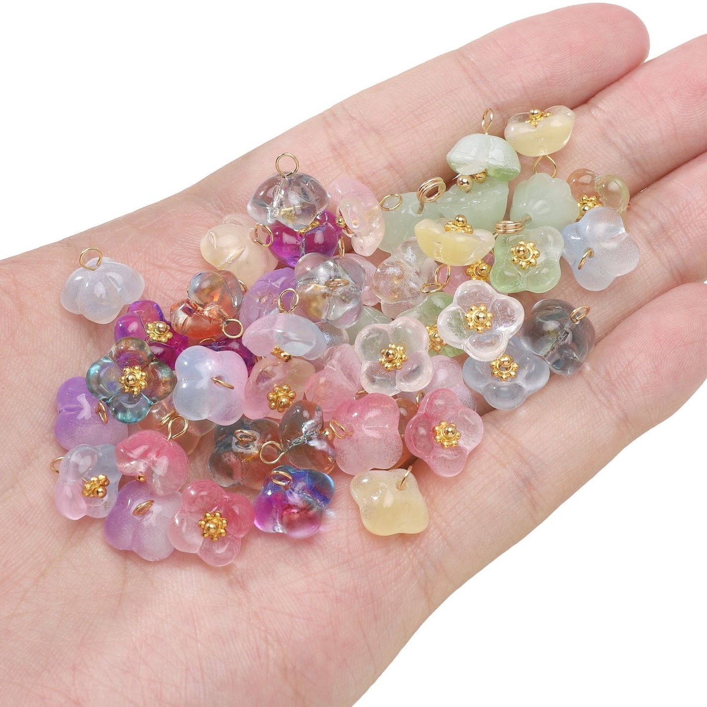 Flower-Shaped Beads