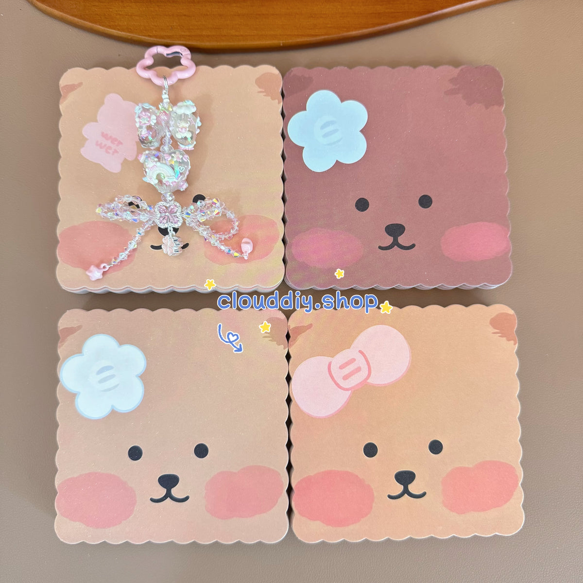 Bear‑themed Packaging Card