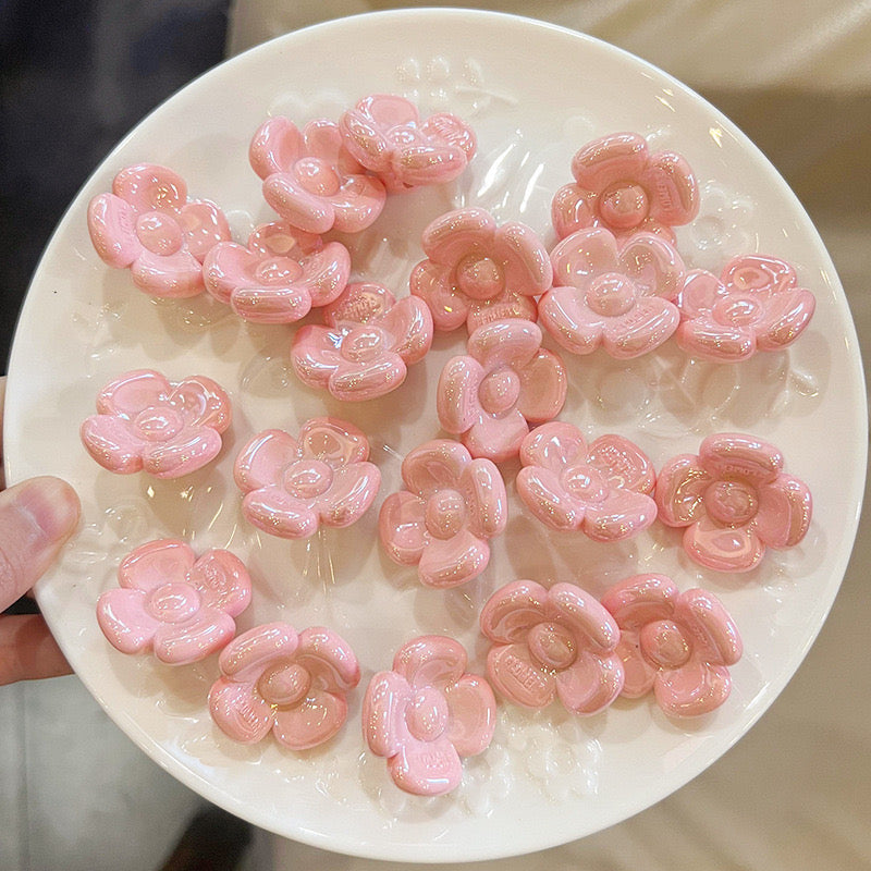 Floral Acrylic Charm