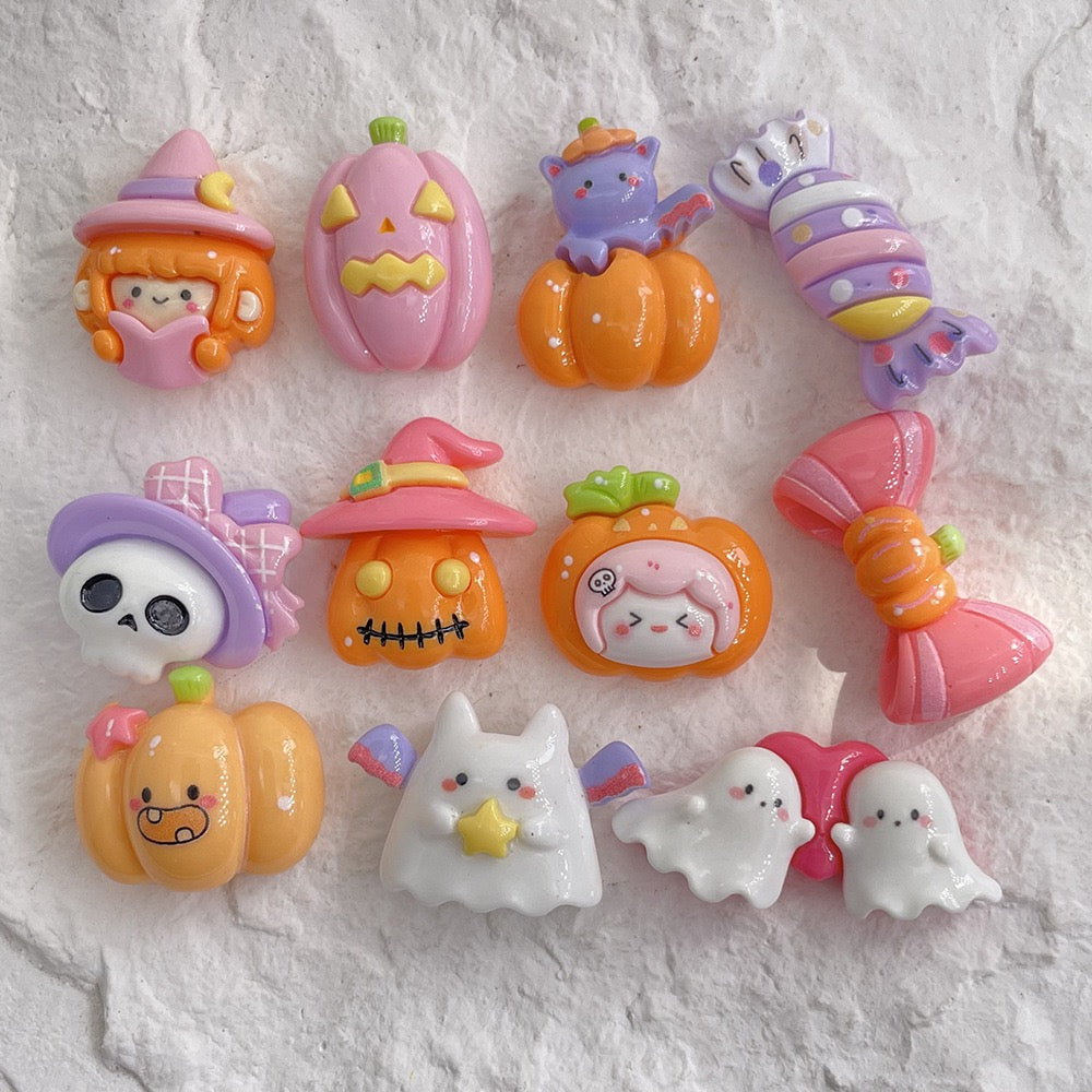 Halloween Cartoon Charms