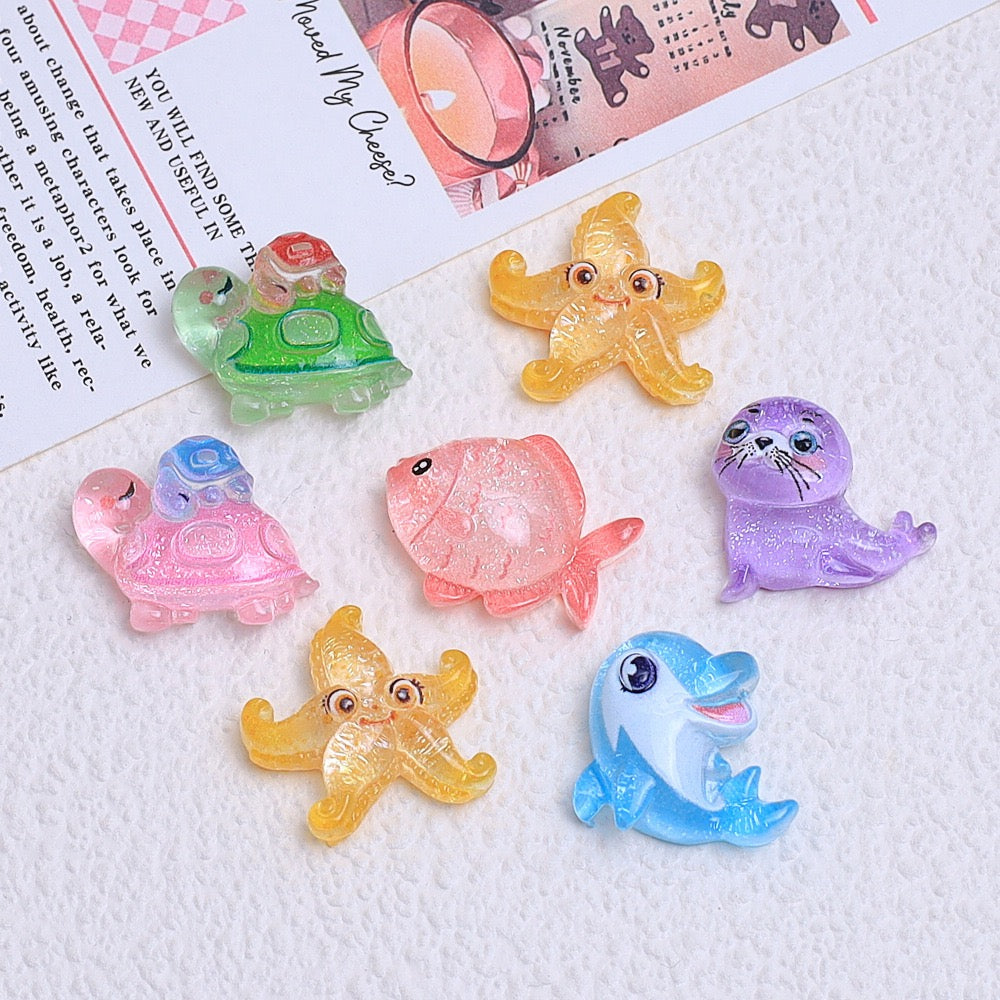 Marine Animal Charms