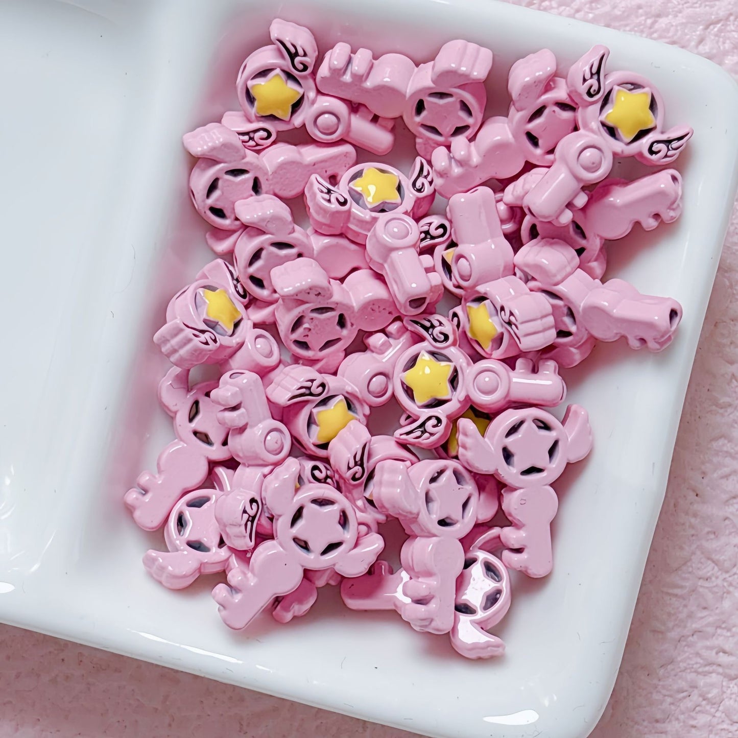 Magic Wand Alloy Beads