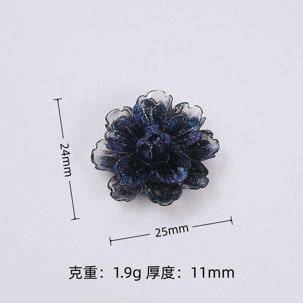 Flowers Butterflies Charm
