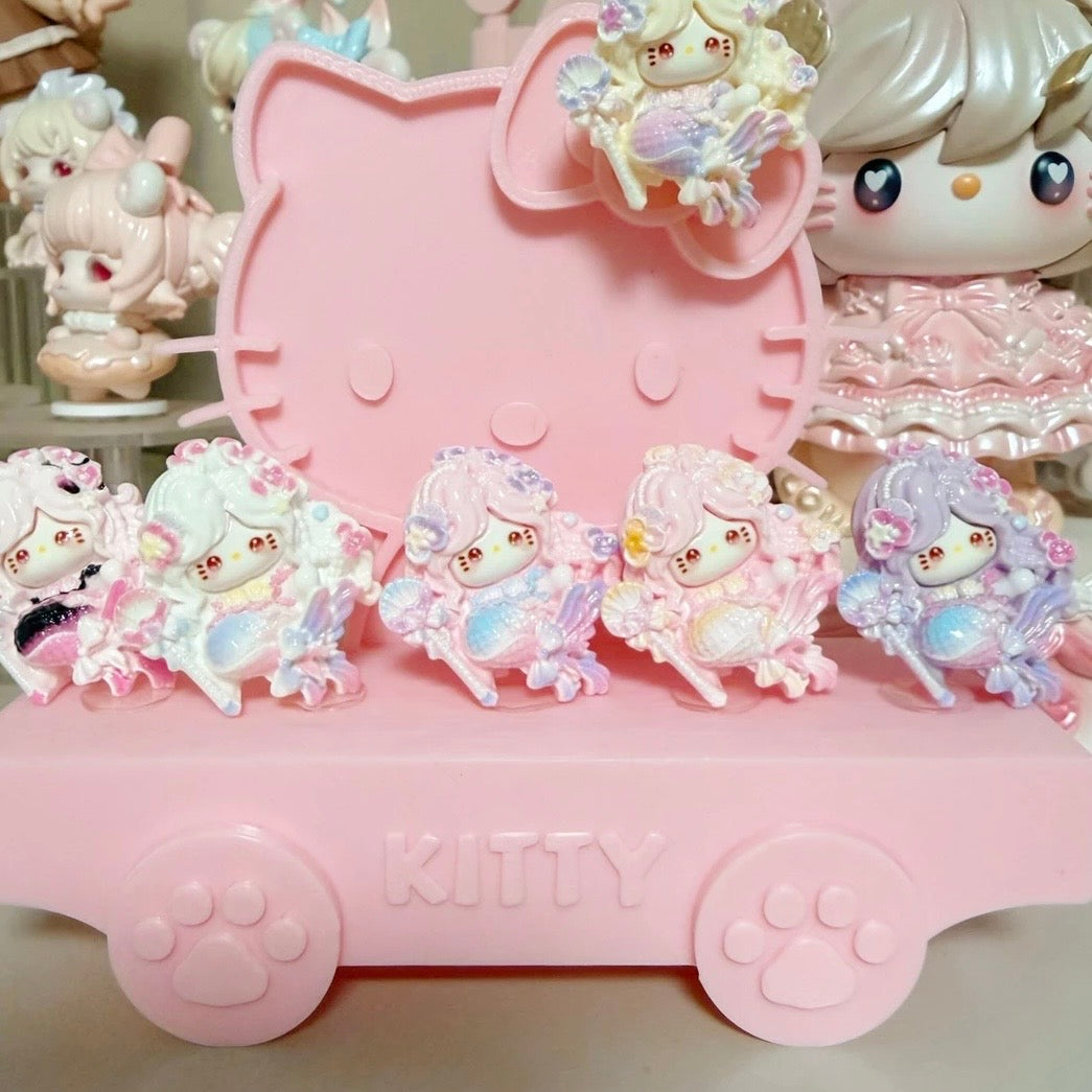 Mixed Style Cute Girl Resin DIY Accessories