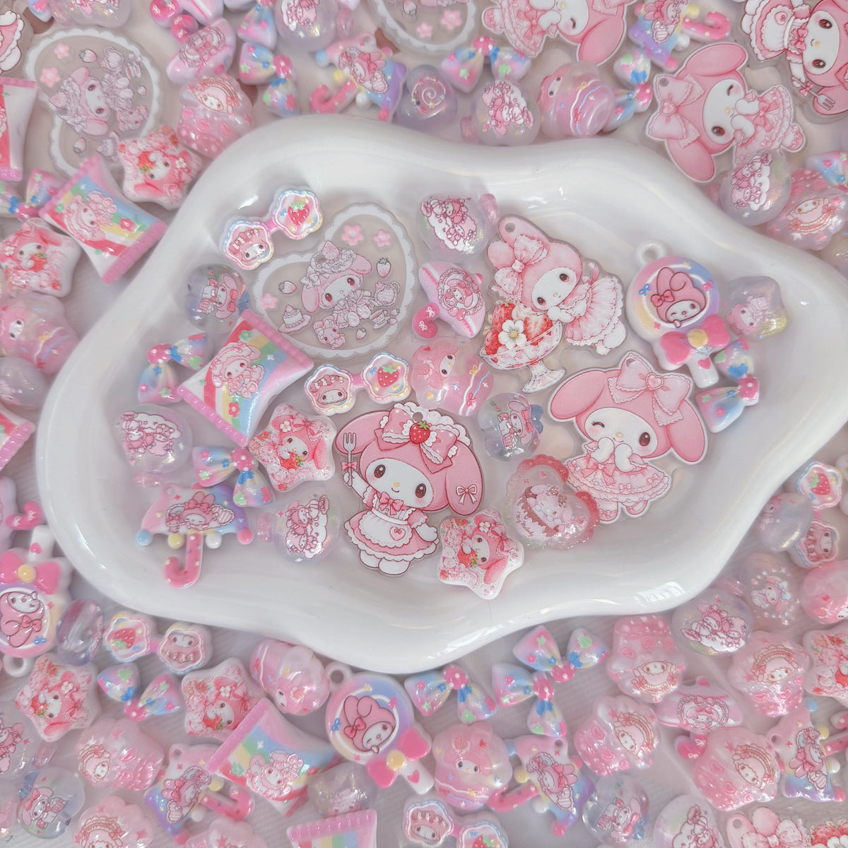 Cute Hand‑Made Embossed Beads