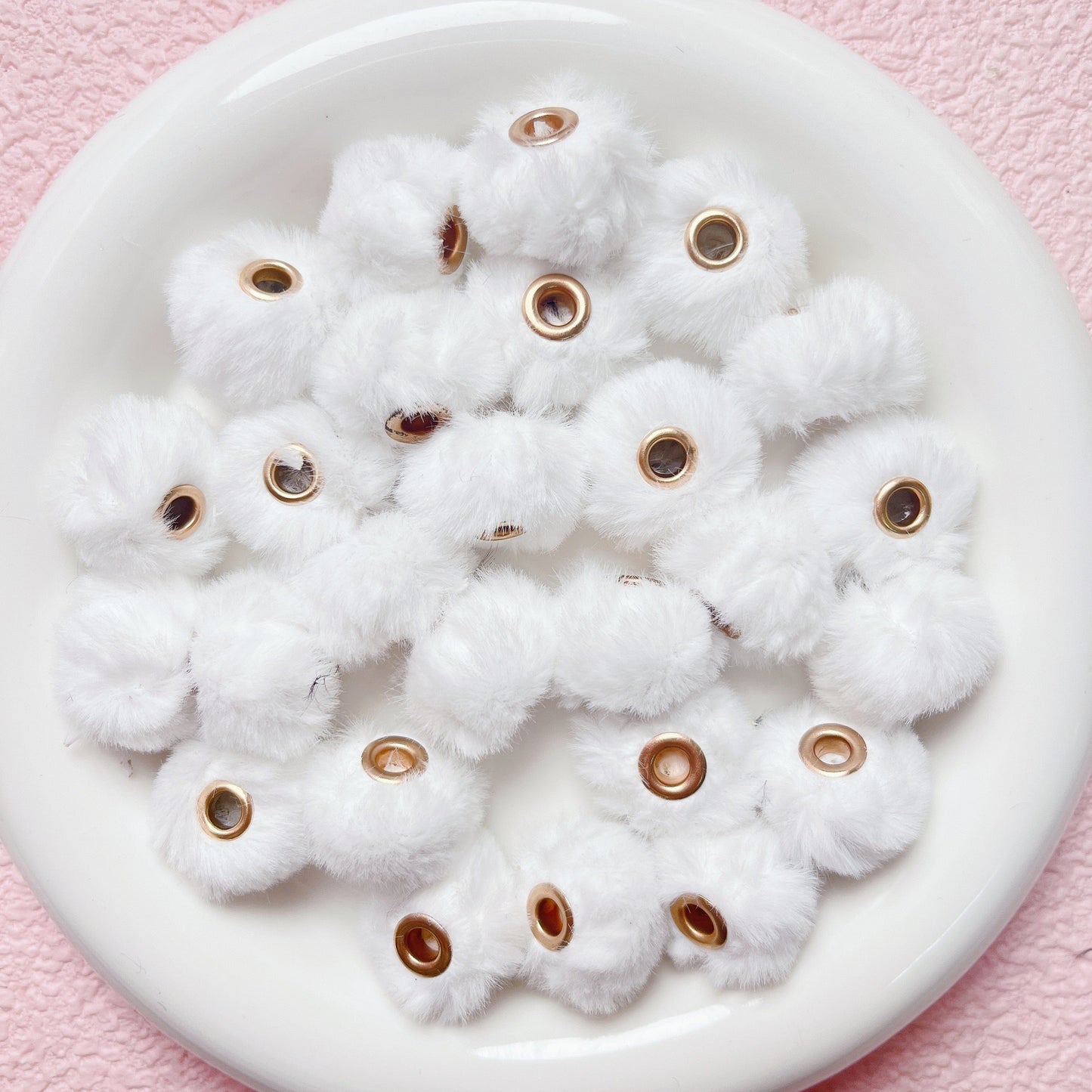 Fuzzy Soft Ball Beads