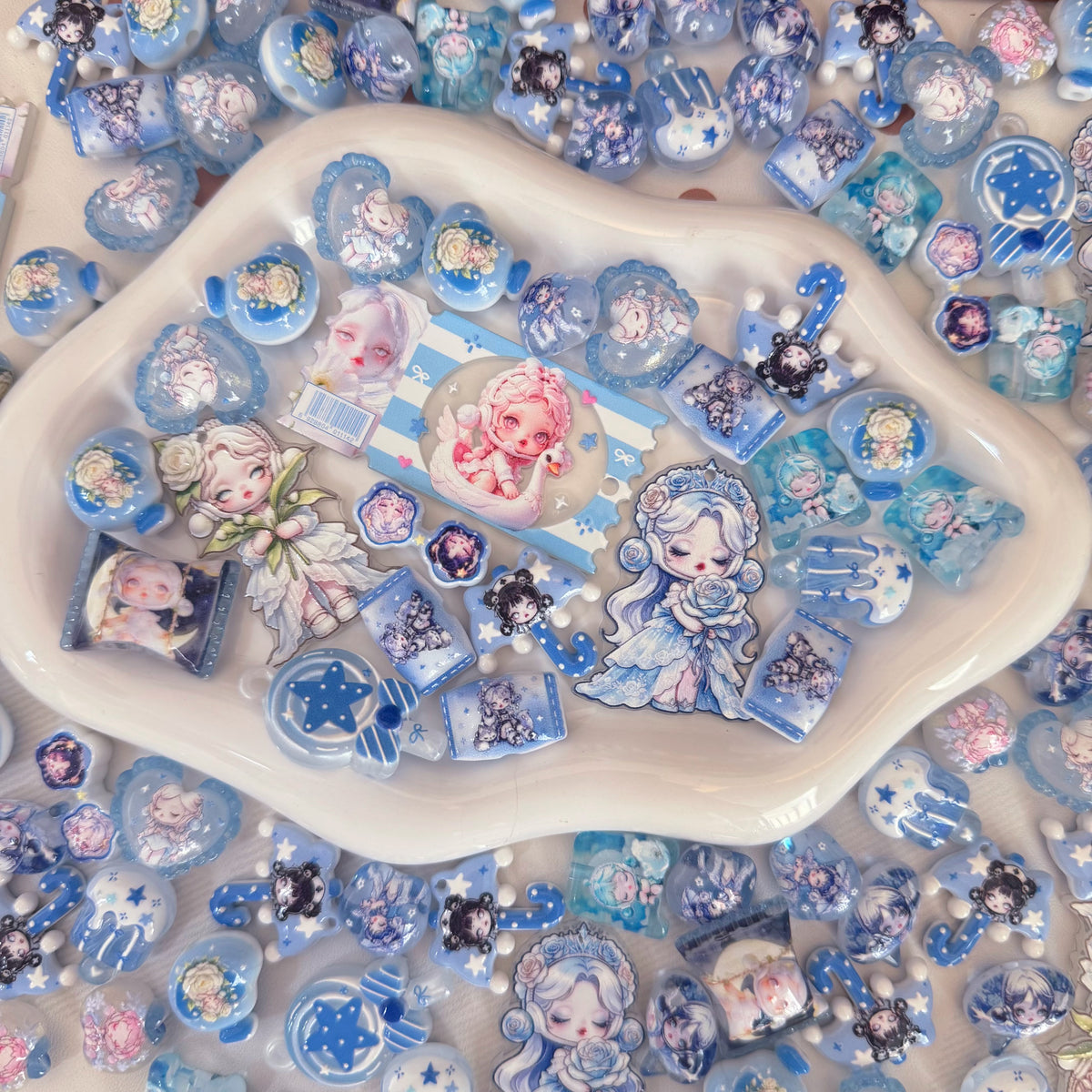 Cute Hand‑Made Embossed Beads