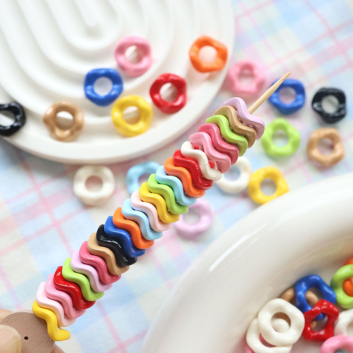 Acrylic Stackable Beads