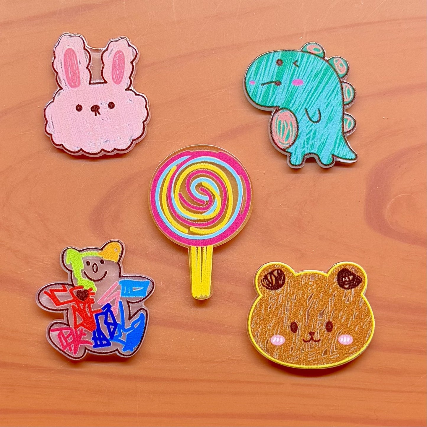 Cute Cartoon Acrylic Patch