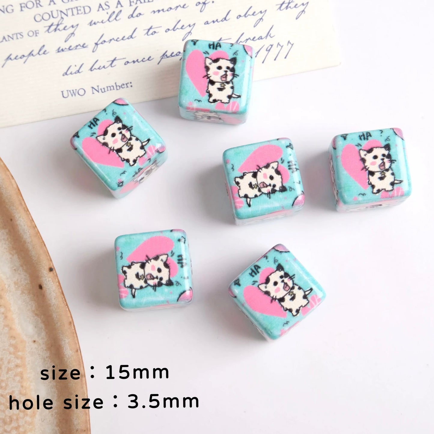 Little Cat Bead Stringing Project