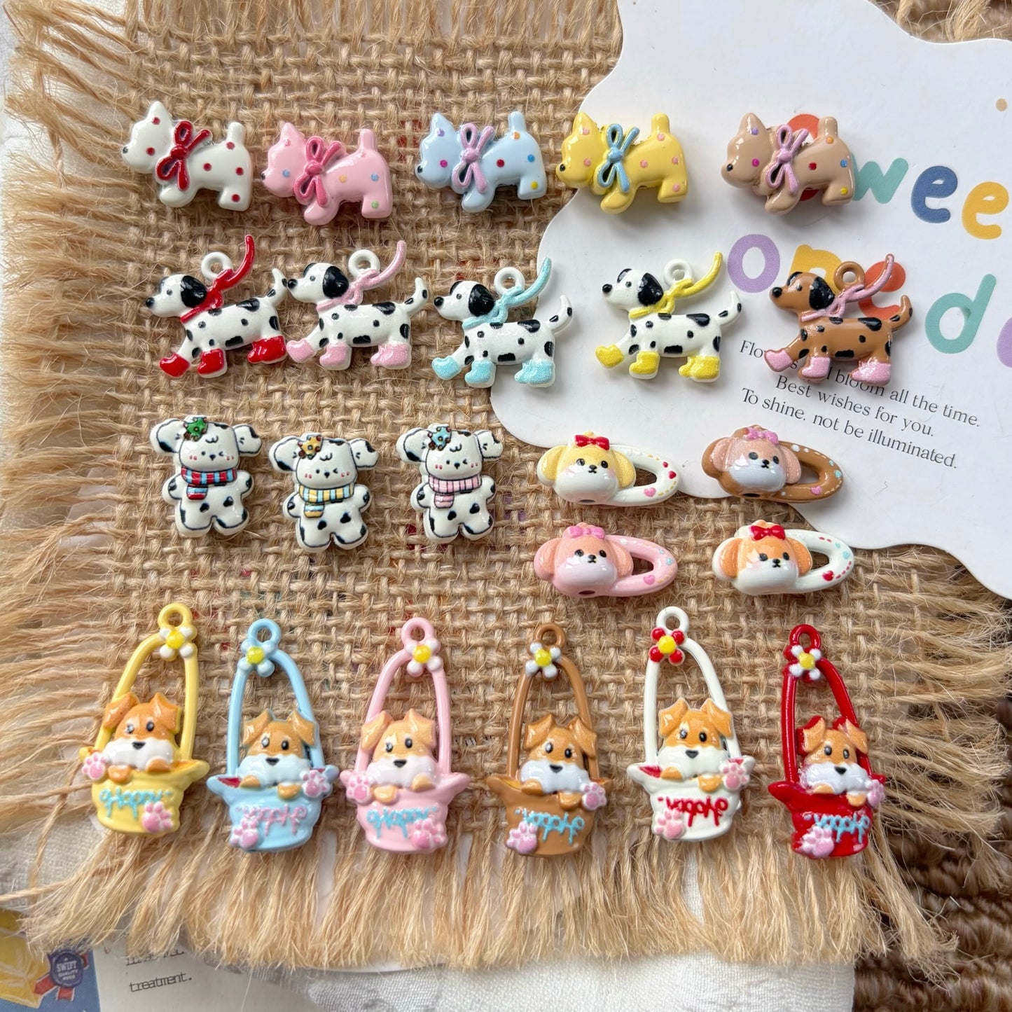 Puppy Alloy Beads