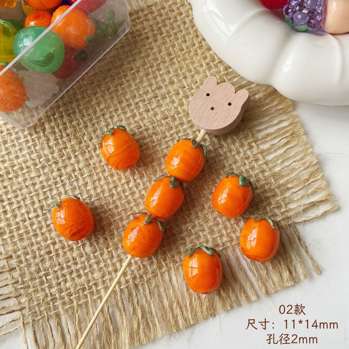 Fruit‑Shaped Beads