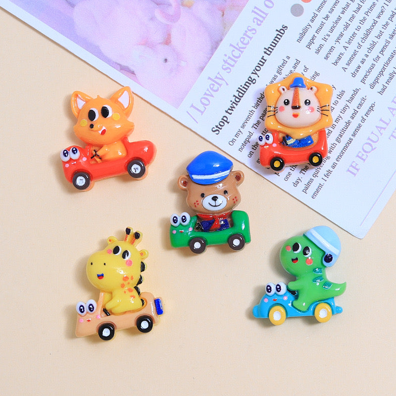 Cute Cartoon Bike Charm