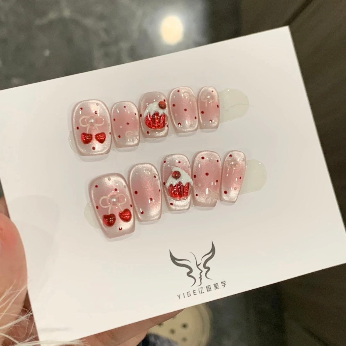 Cherry Handmade Nails