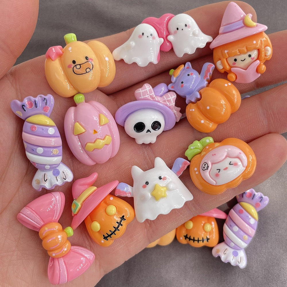 Halloween Cartoon Charms